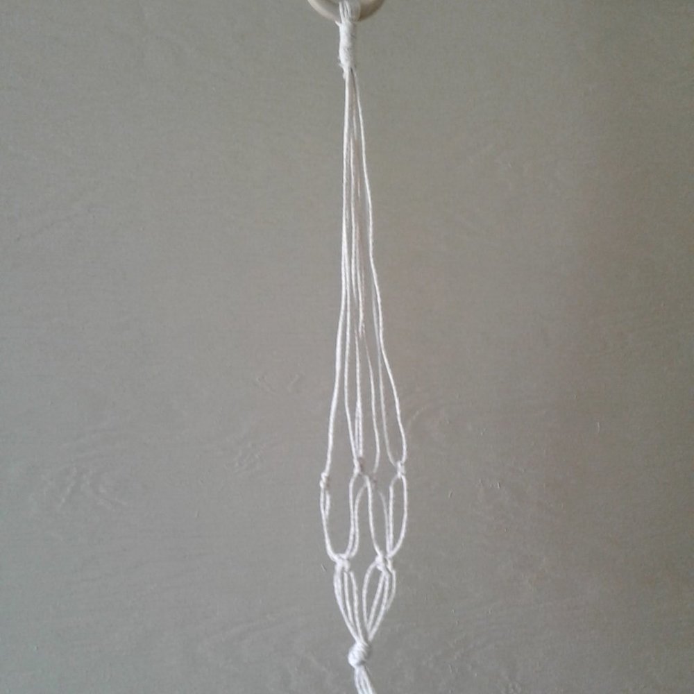 4/$28 Adorable cotton plant/candle holder - Picture 7 of 8